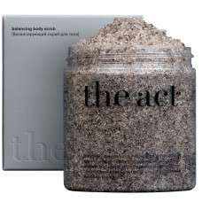 Соляной скраб для тела The Act с маслом черного тмина BS6 300г
